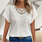 Women’s Elegant Lace Blouse with Flattering Fit