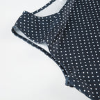 Women’s Sleeveless Polka Dot Mini Dress