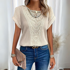 Women’s Elegant Lace Blouse with Flattering Fit