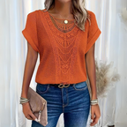 Women’s Elegant Lace Blouse with Flattering Fit