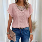 Women’s Elegant Lace Blouse with Flattering Fit
