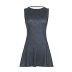 Women’s Sleeveless Polka Dot Mini Dress